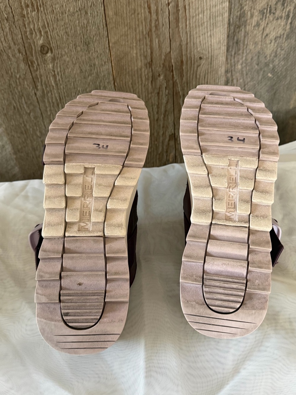 Merrell Women’s Plum Platform Buckle Sandals - Picture 4 of 9